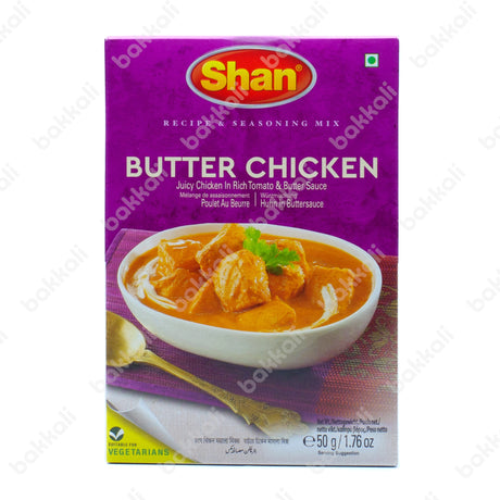 Shan Butter Chicken 50g - Front