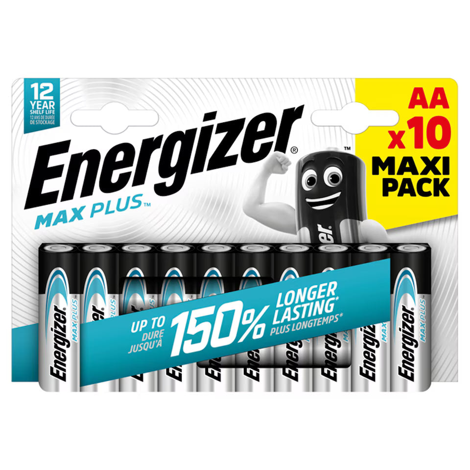 Energizer Max Plus AA 10Pk