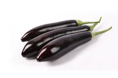 Image of Baby Long Black Aubergine 500g