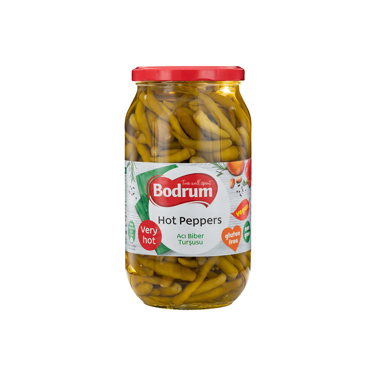 Image of Bodrum Very Hot Peppers 330g