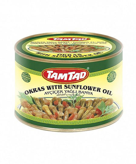 Image of Tamtad Okras With Sunflower Oil 400G
