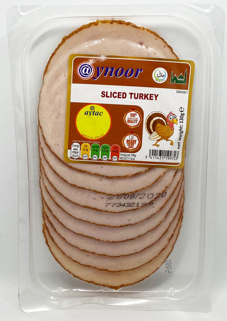 Image of Aynoor Sliced Turkey Halal 130G