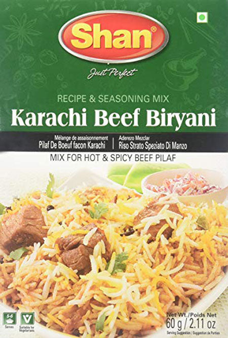 Image of Shan Karachi Beef Biryani 60G