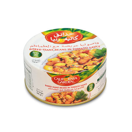 Image of California Garden Backed Giant Bean In Tomato Sauce 280G