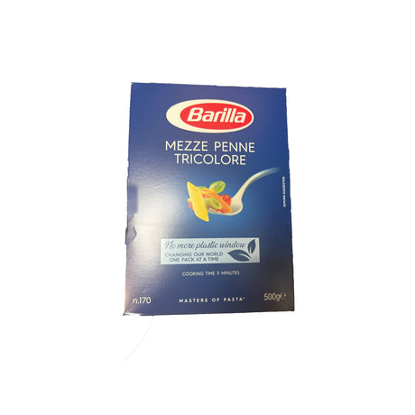 Image of Barilla Mezze Penne Tricolore 500g