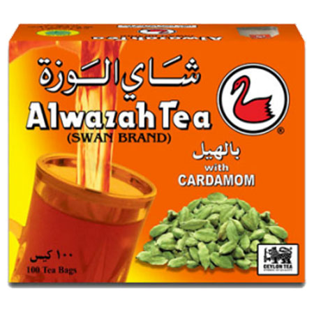 Image of Alwazah Tea With Cardamom 100 Bags