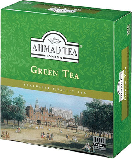 Image of Ahmad Tea Green Tea 100 Bags