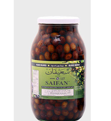 Image of Saifan Black Olives 650G