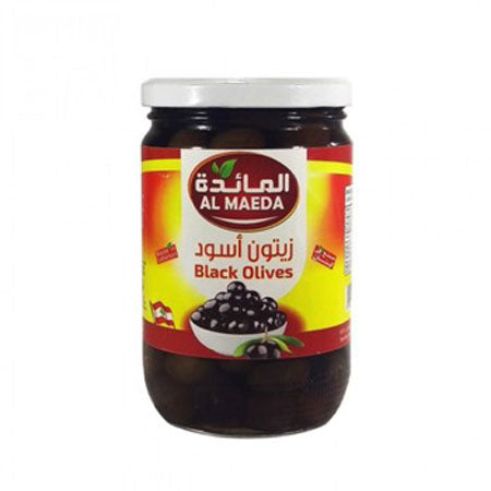 Image of Al Maeda Black Olives 450G