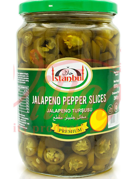 Image of Istanbul Jalapeno Pepper Slices 300G