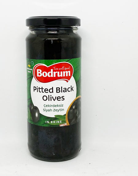 Image of Bodrum Pitted Black Olive 330G