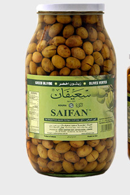 Image of Saifan Green Olives 650g