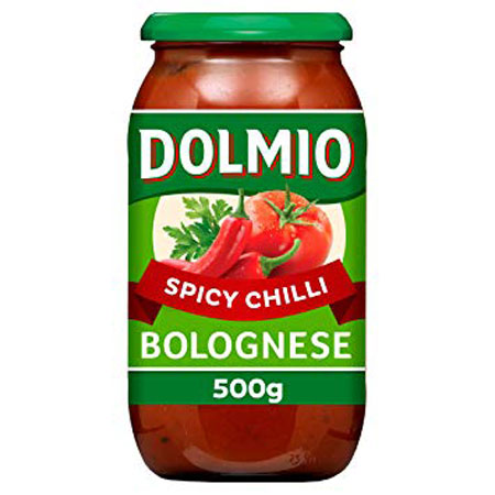 Image of Dolmio Bolognese Spicy Chilli Sauce 500g