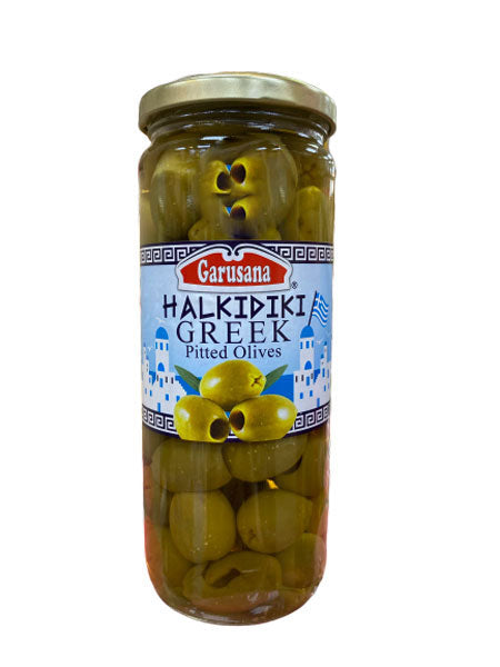Image of Garusana Halkidiki Greek Pitted Olives 430G