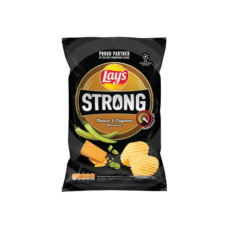 Image of Lays Strong Cheese & Cayenne 130g