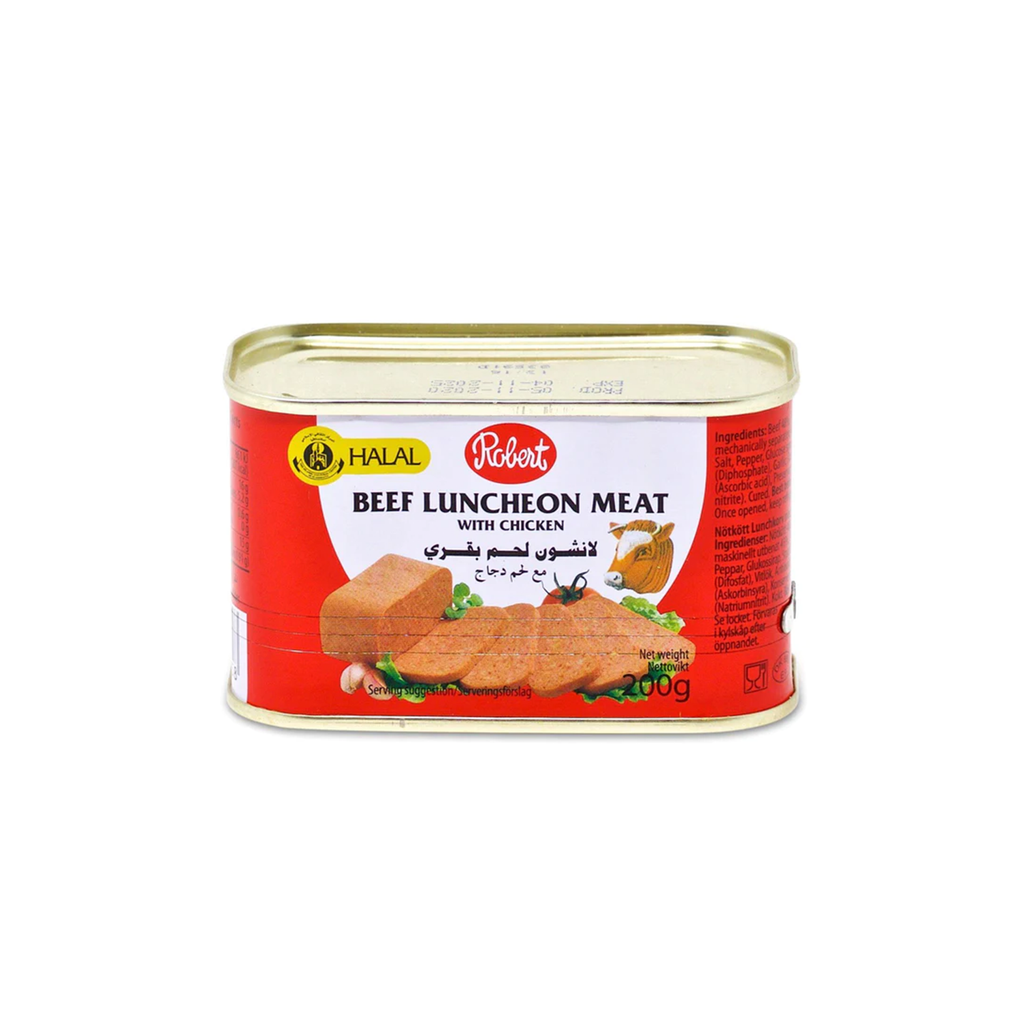 Image of Robert Beef Luncheon Meat With Chicken Halal 200G