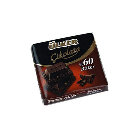 Image of Ulker Chocolate 60% Bitter 60g