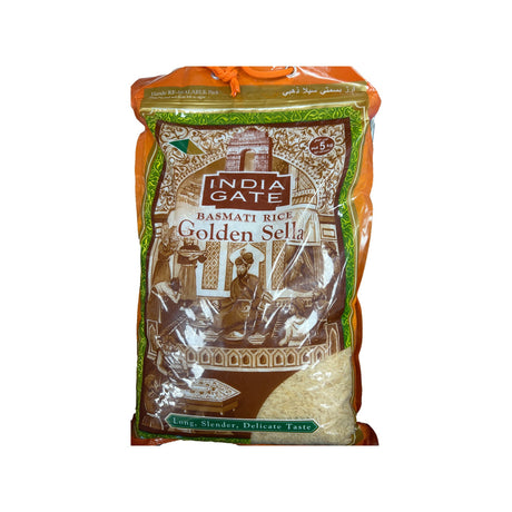 Image of India gate basmati rice golden sella 5kg