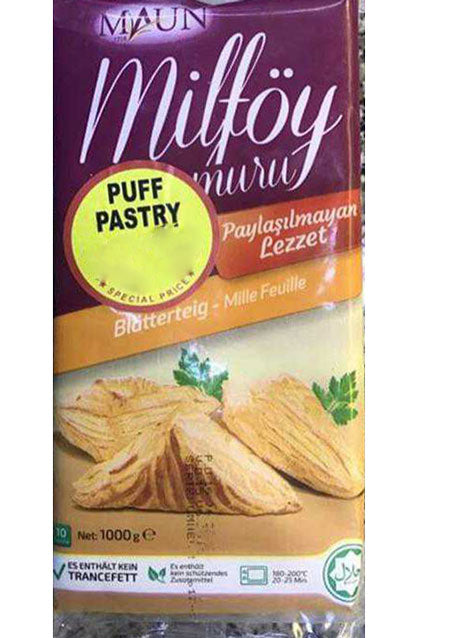 Image of Maun Milfoy Puff Pastry Halal 1KG