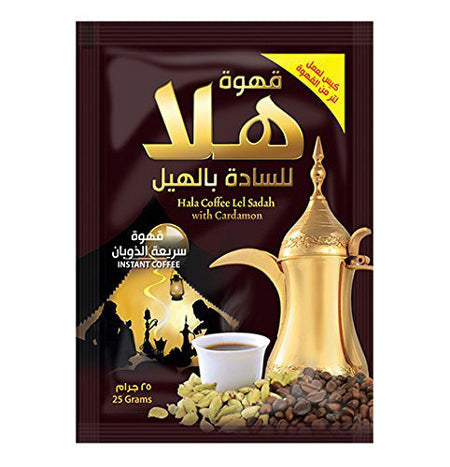 Image of Hala Coffee With Cardamom 10 Sachets 25G