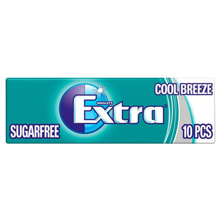 Image of Extra Cool Breeze Sugar Free Gum 10Pcs