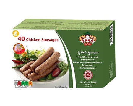 Image of Zaad Chicken Sausage Halal 40Pcs