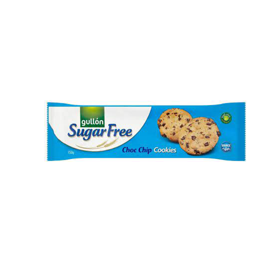 Image of Gullon Sugar Free Choc Chip Cookies 150g