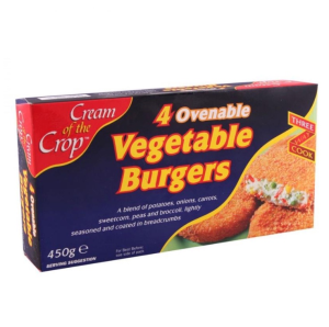 Image of Cream Of The Crop Vegetable Burgers - 450g