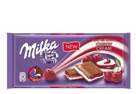 Image of Milka Cherry Chocolate 100G