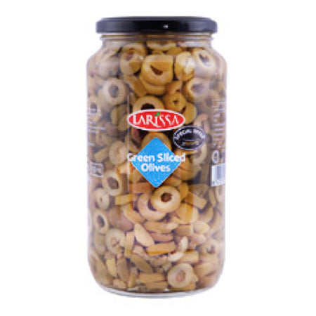 Image of Larissa Sliced Green Olives 935G