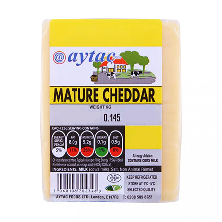 Image of Aytac Mature Cheddar 145G