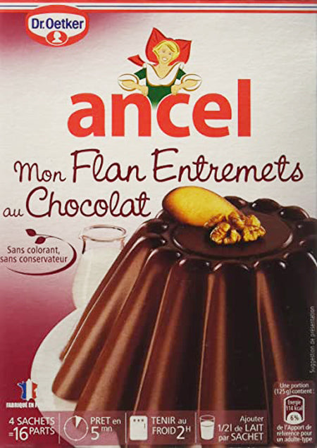 Image of Ancel Flan Flan Chocolat 200G