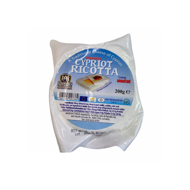 Image of Papouis Cypriot Ricotta 200g