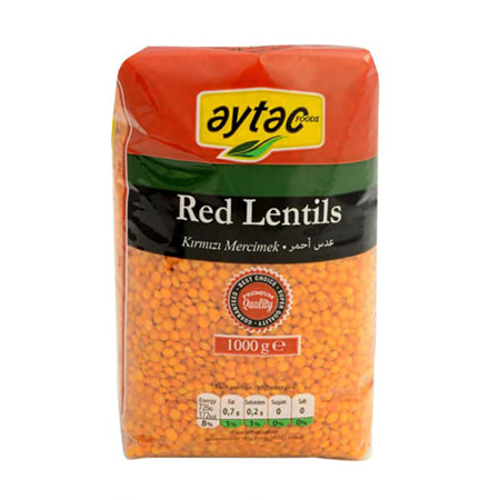 Image of Aytac Red Lentils 1Kg