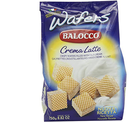 Image of Balocco Wafers Crema Latte 250G