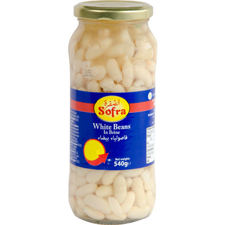 Image of Sofra White Beans Jar 540G