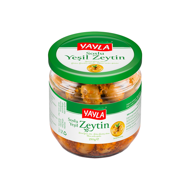 Image of Yayla Zeytin Suslu Yrsil 250g