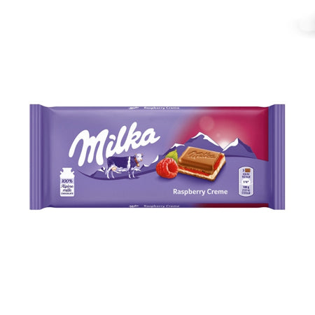 Image of Milka Raspberry Creme 100G