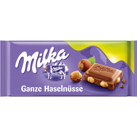 Image of Milka Whole Hazelnuts 100G