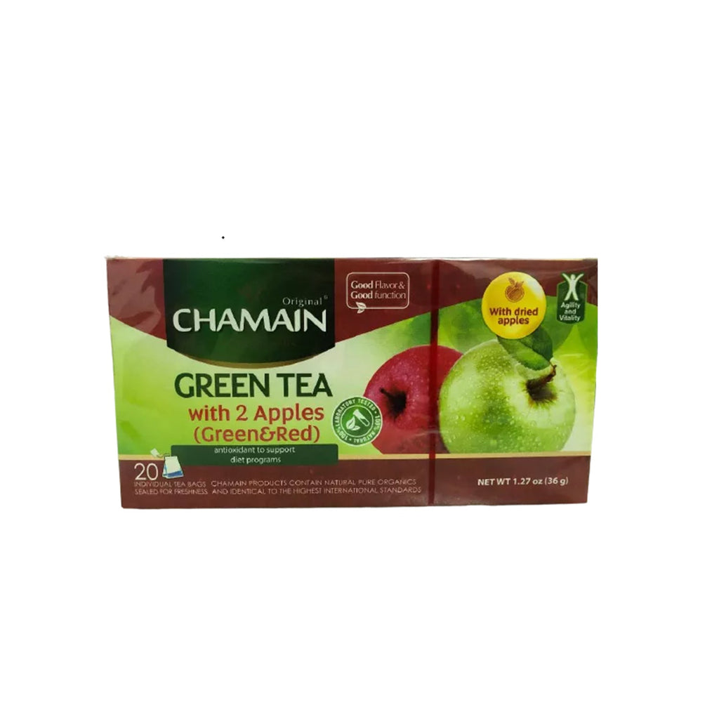 Image of Chamain Green tea with 2 Apple 20 bags