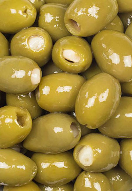 Image of Green Olives With Garlic 320G
