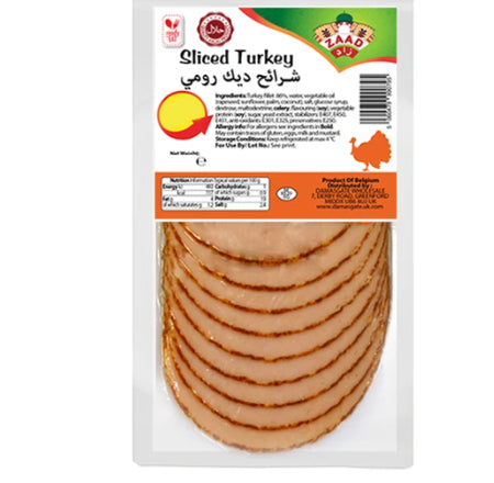 Image of Zaad Sliced Turkey 130g