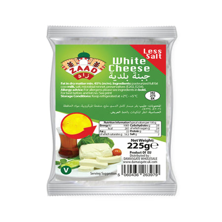 Image of Zaad White Cheese Less Salt 225G