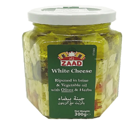 Image of Zaad White Cheese Cubes With Olives 300G