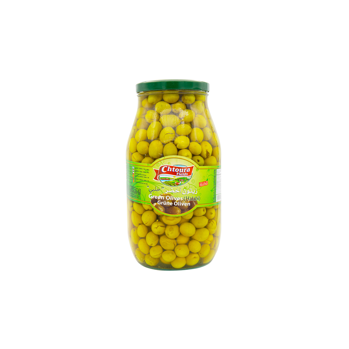 Image of Chtoura Green Olives Halabi 3.7kg