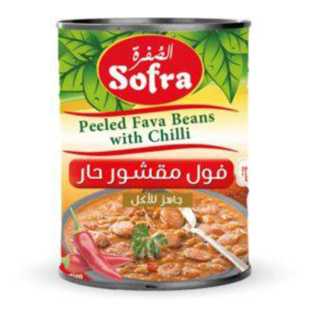 Image of Sofra Fava Beans Peeled With Chilli 400G