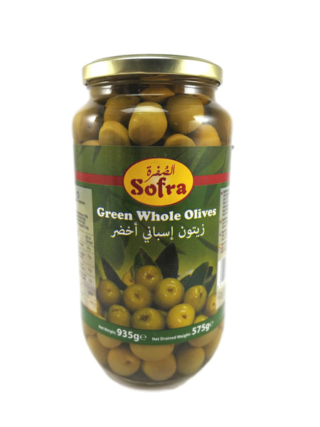 Image of Sofra Whole Green Olives 935G