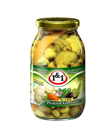 Image of 1&1 Mixed Pickled Vegetables 640G