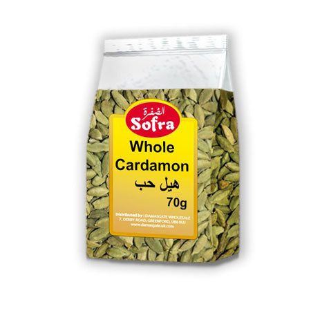 Image of Sofra Whole Cardamom 70G