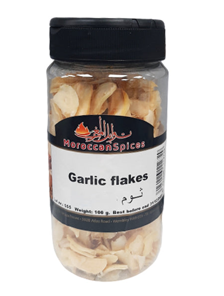 Image of Moroccan Spices Garlic Flakes 100G